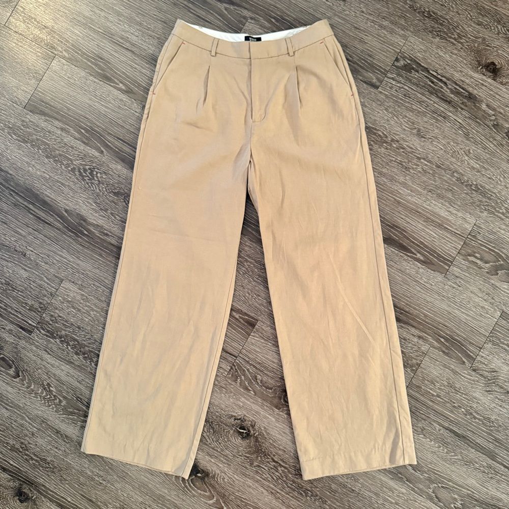 Scotch & Soda Low Rise Wide Leg Trousers